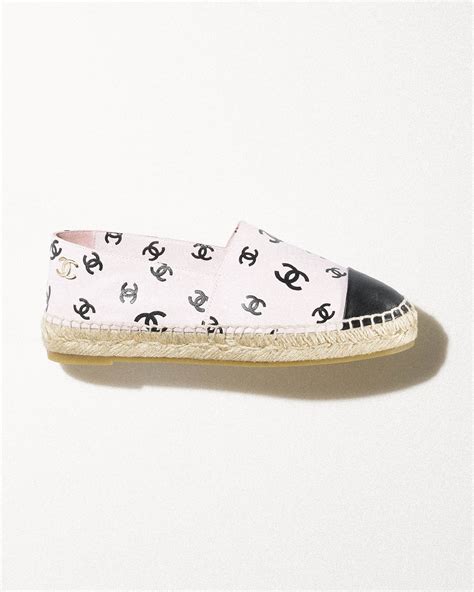 chanel canvas espadrilles|Chanel espadrilles neiman marcus.